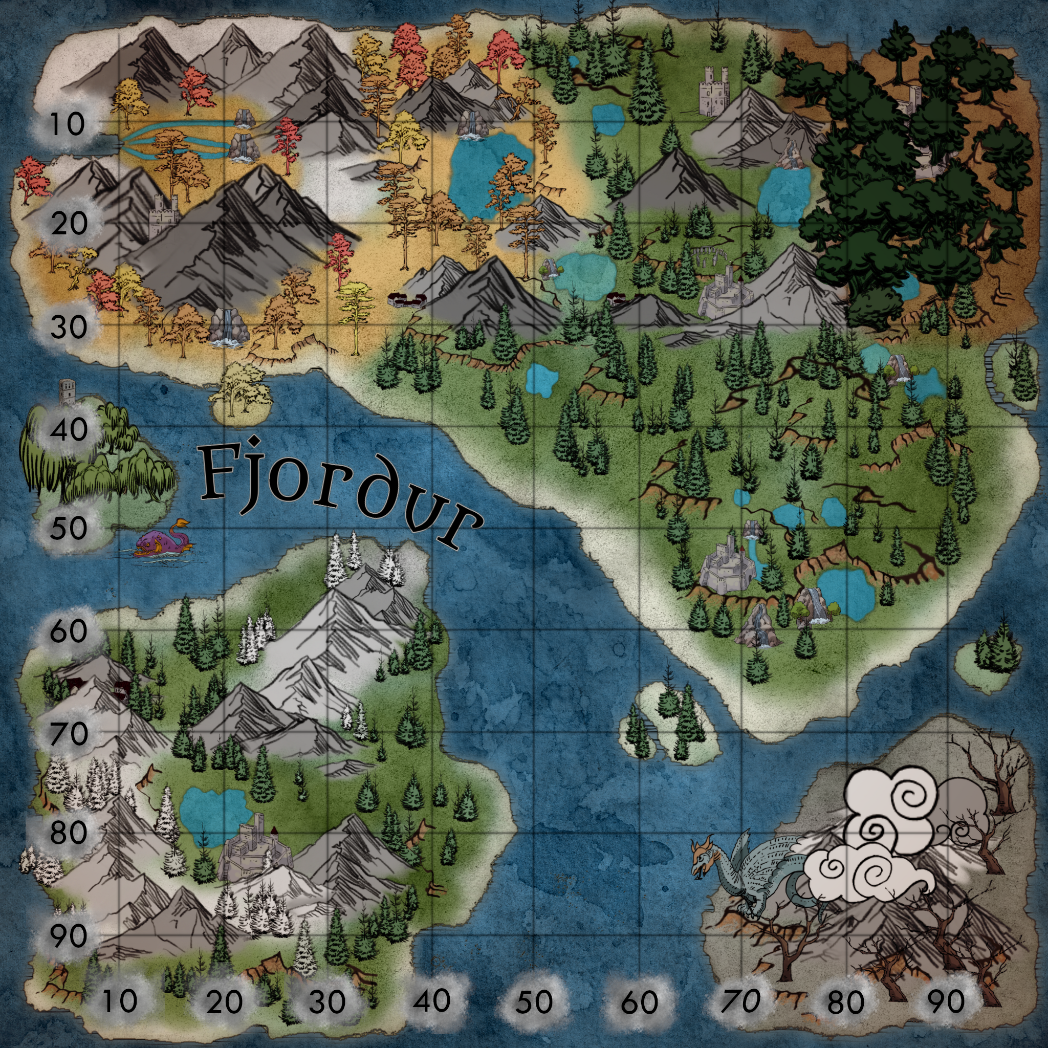 ark fjordur maewing spawn locations