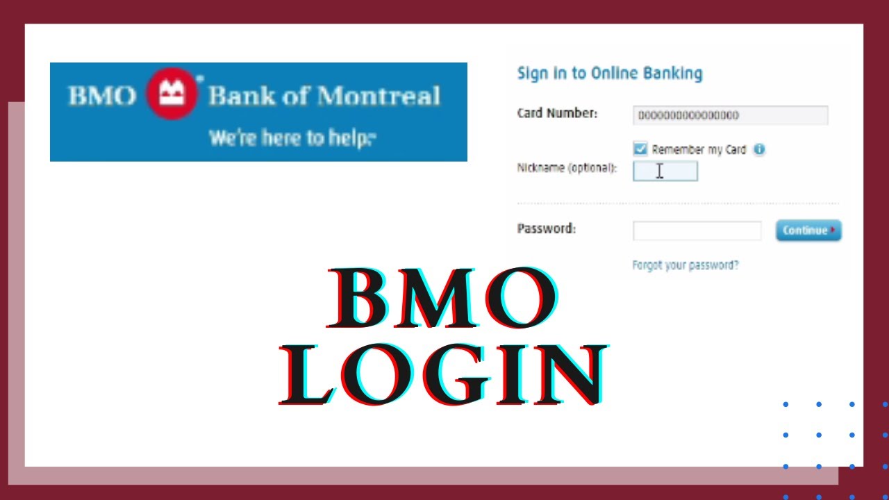 bmo sign up online banking