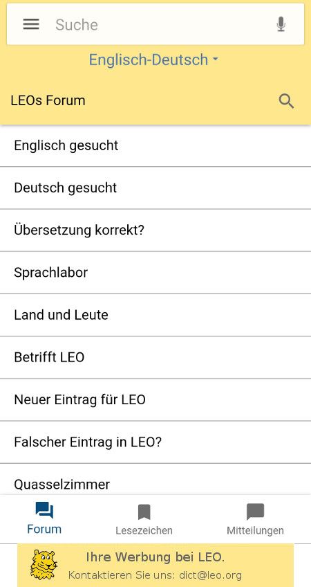 leo org deutsch spanisch