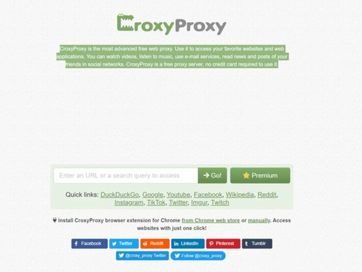 unblocked proxy sites ssl