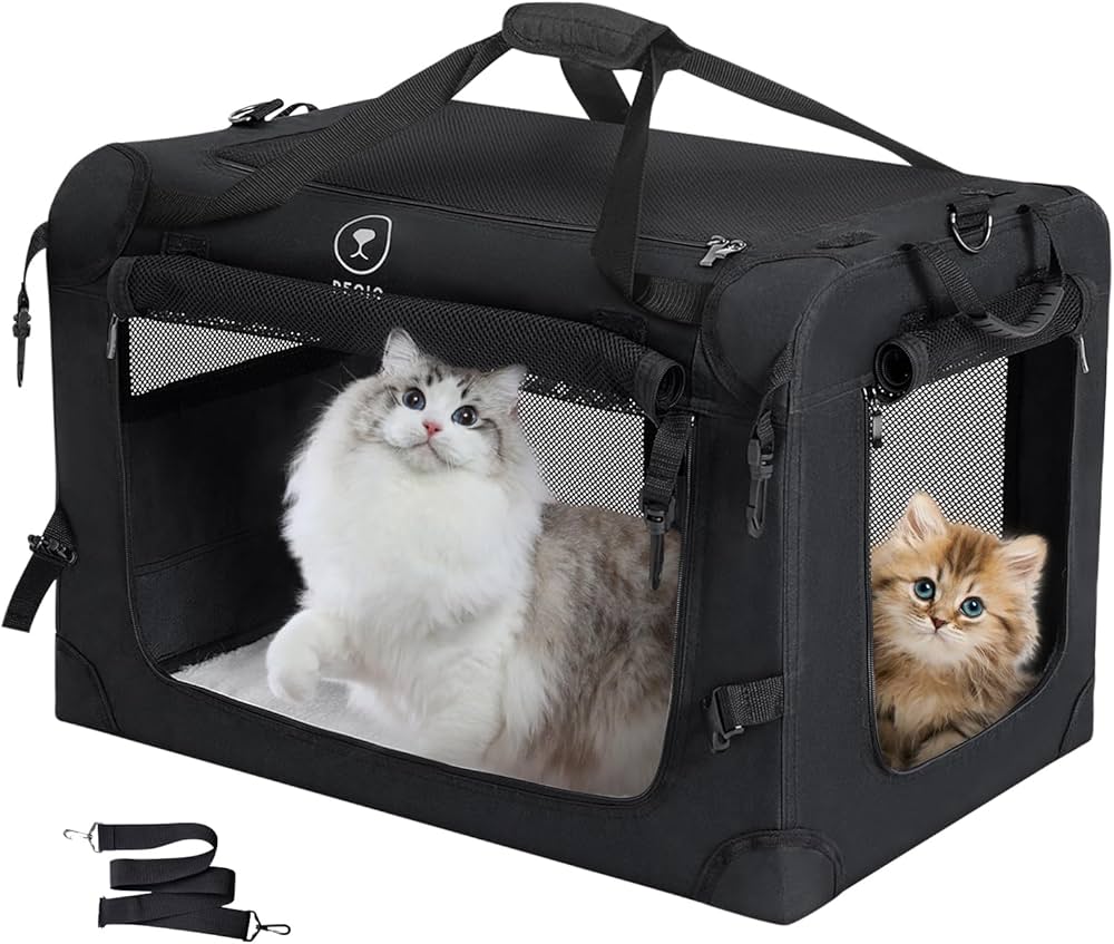 collapsible cat carrier