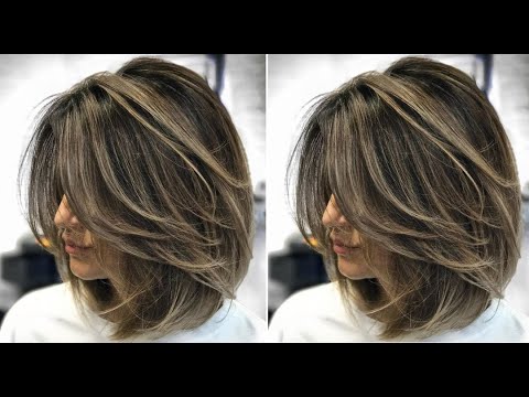 layered long bob haircut