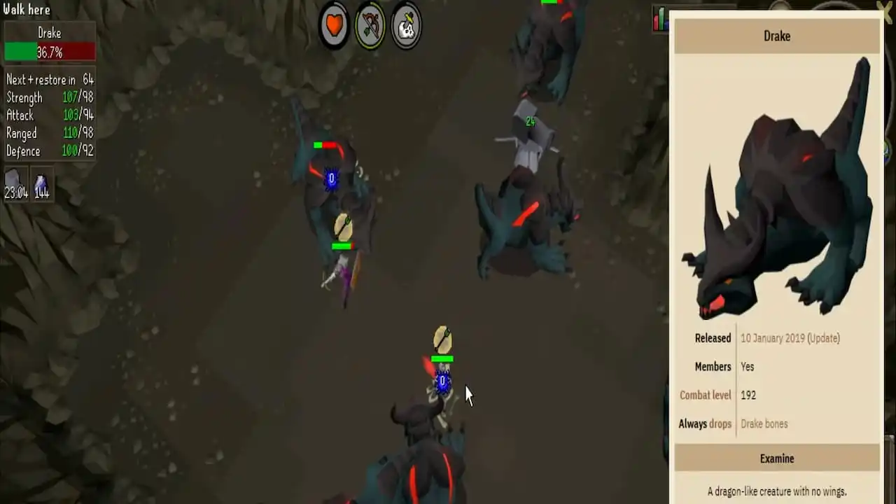 osrs drakes