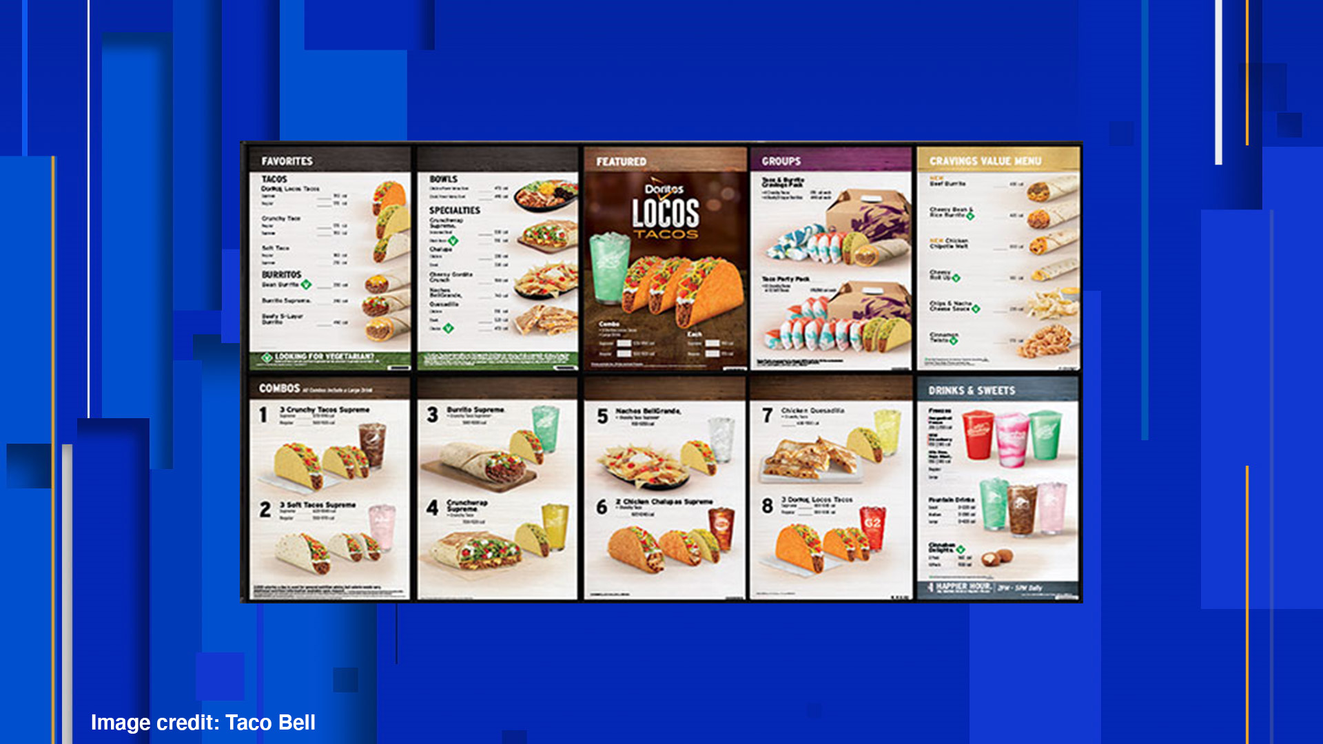 new taco bell menu