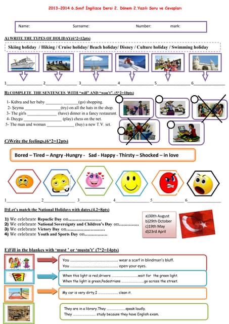 ingilizce a 2.2 workbook cevapları