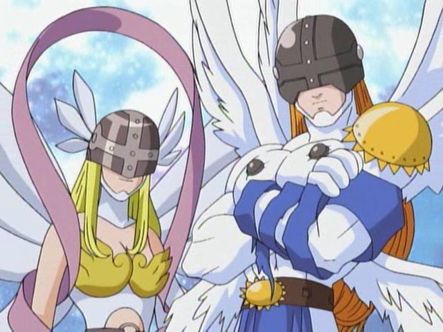 angemon y angewomon