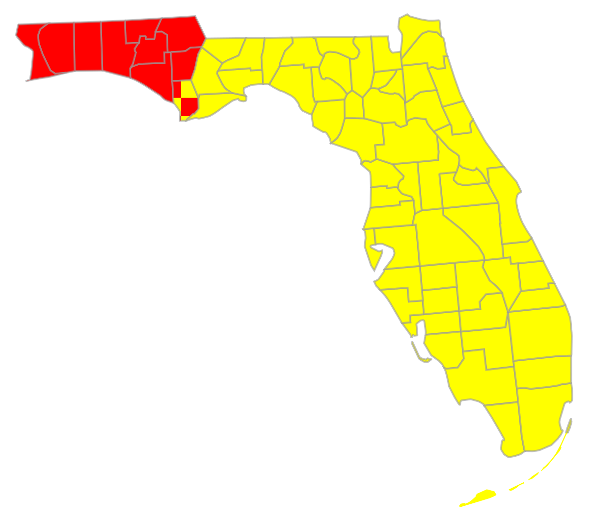 florida time zones