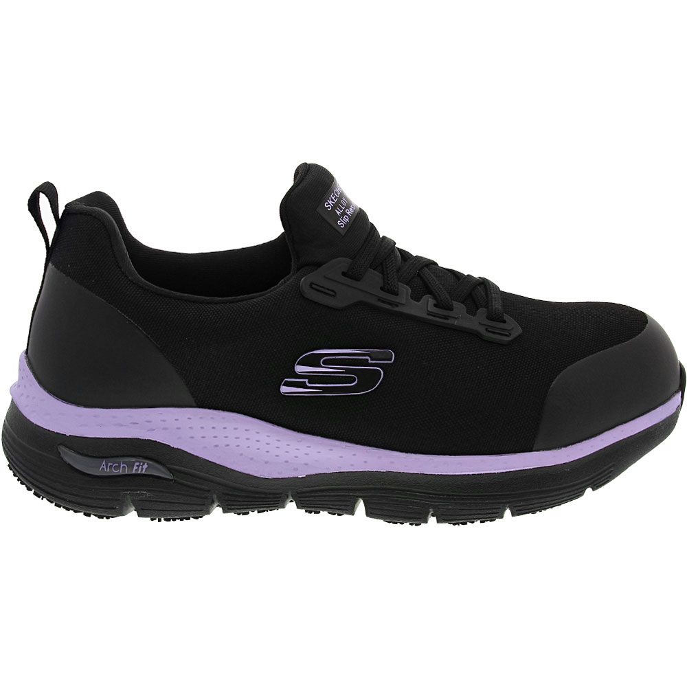 skechers womens steel toe shoes