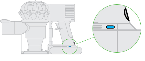 dyson charger no light