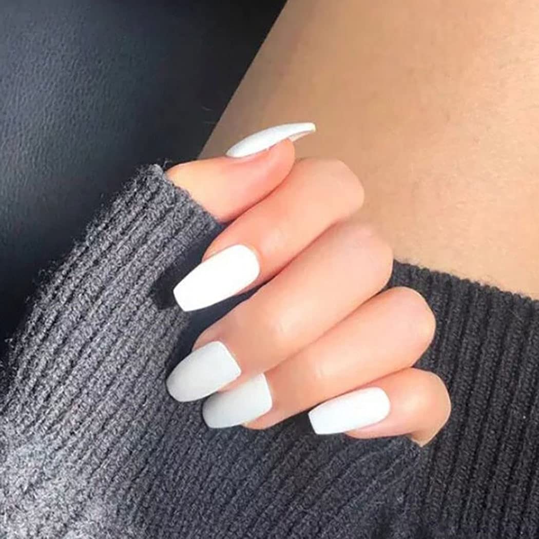 white false nails