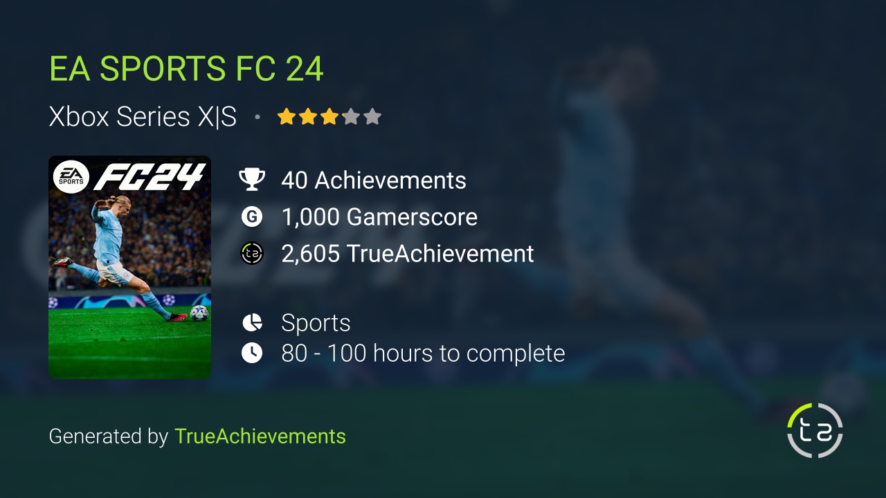 ea sports fc 24 achievements