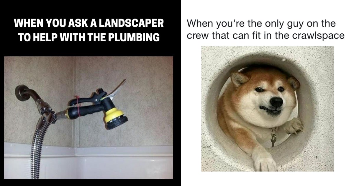 plumber meme