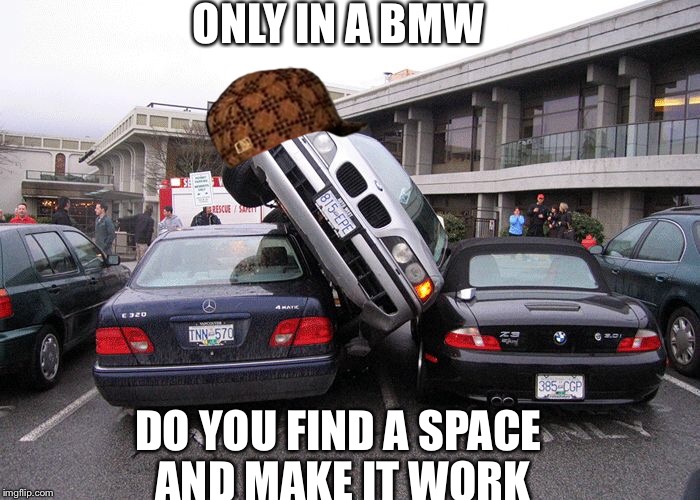 bmw parking meme