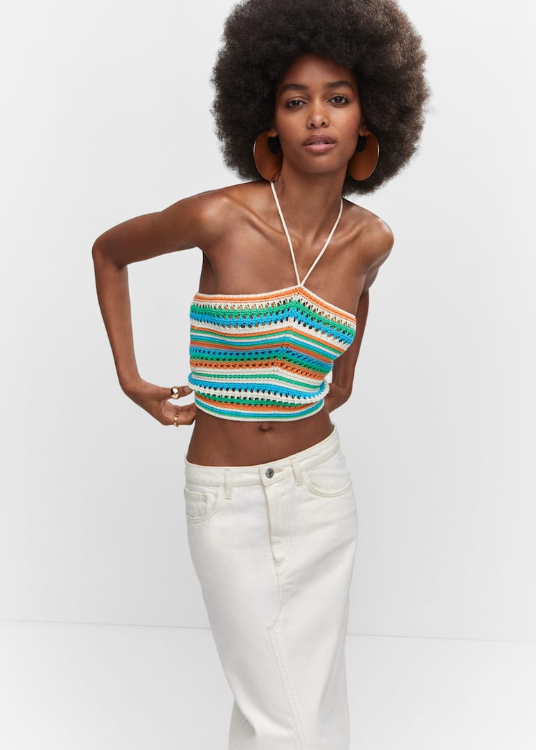 top crochet mango