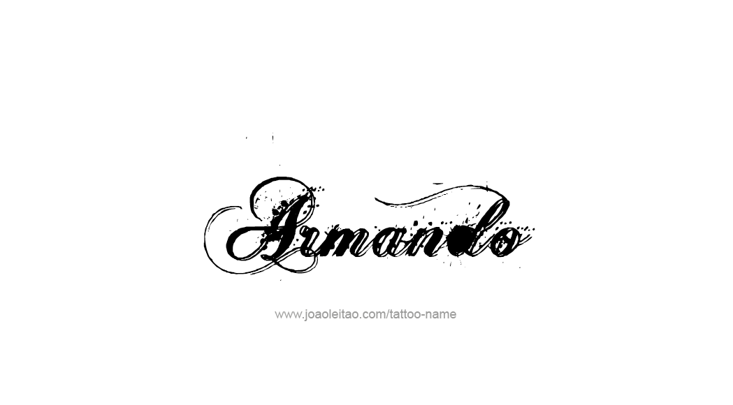 nombre de armando para tatuajes