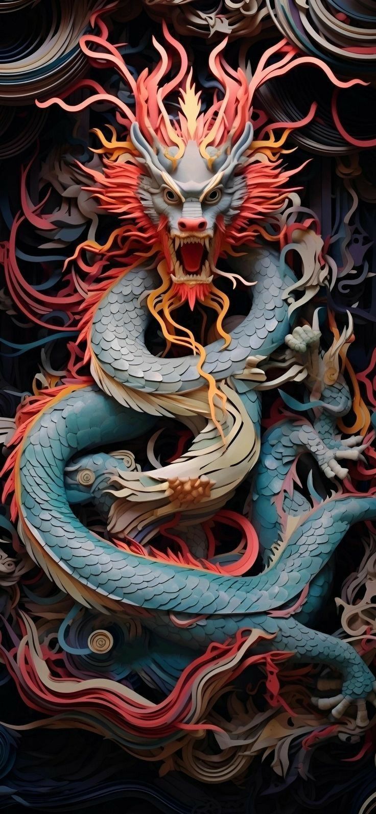 chinese dragon wallpaper