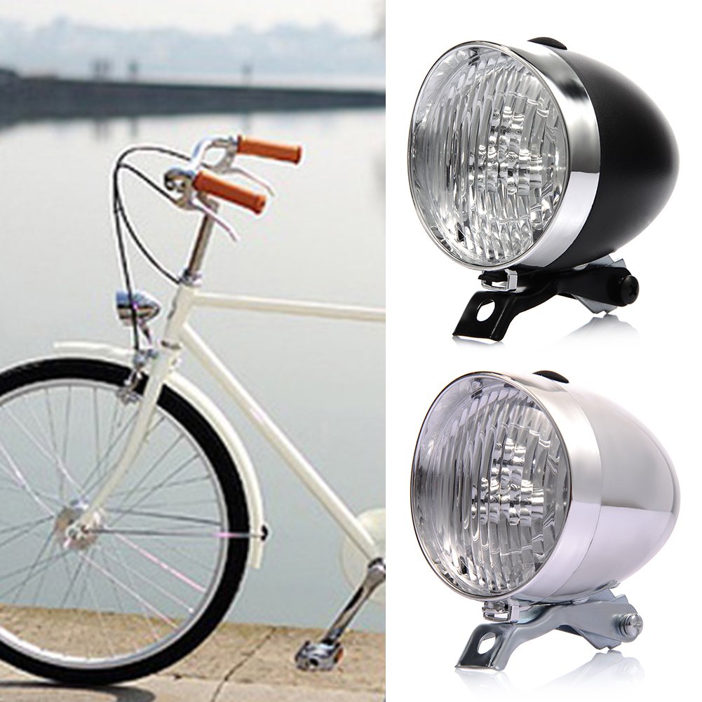 retro bicycle headlight