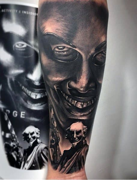 scary tattoos for guys