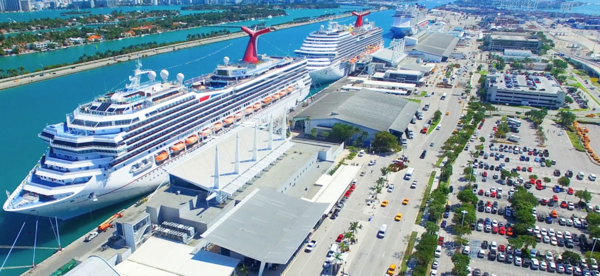 avis miami cruise port