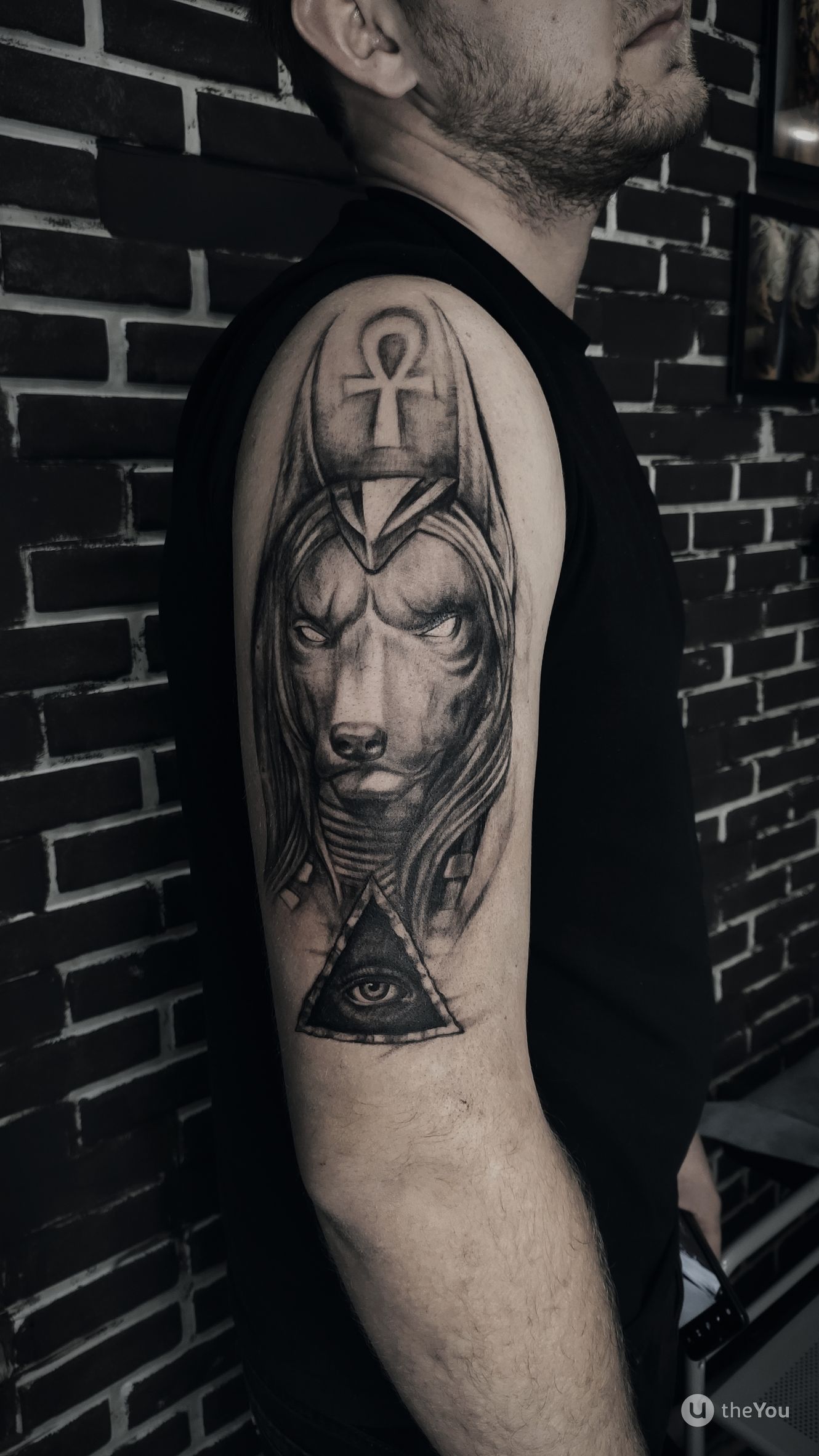 tatuajes de anubis