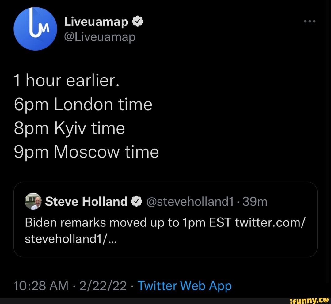 1pm est to london