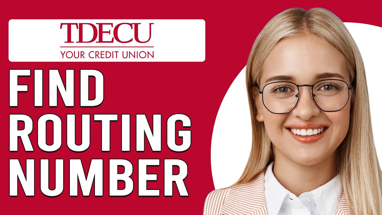 tdecu credit union routing number
