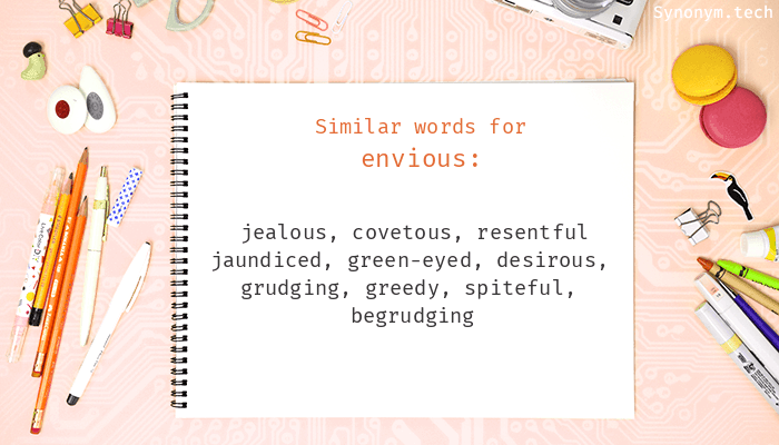 envious thesaurus