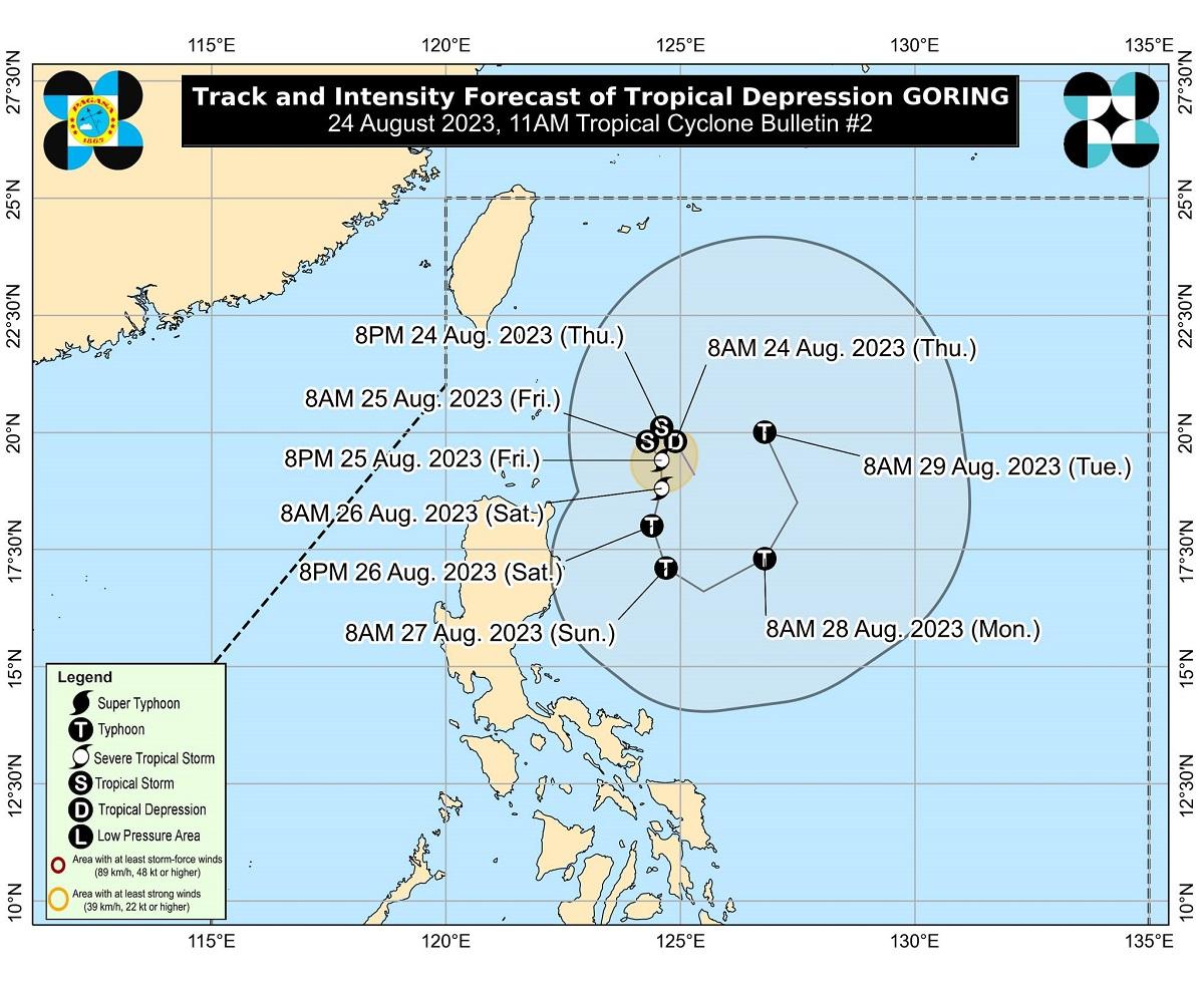 typhoon goring update today