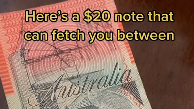 rare australian $20 notes serial numbers