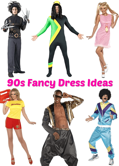 90s fashion fancy dress