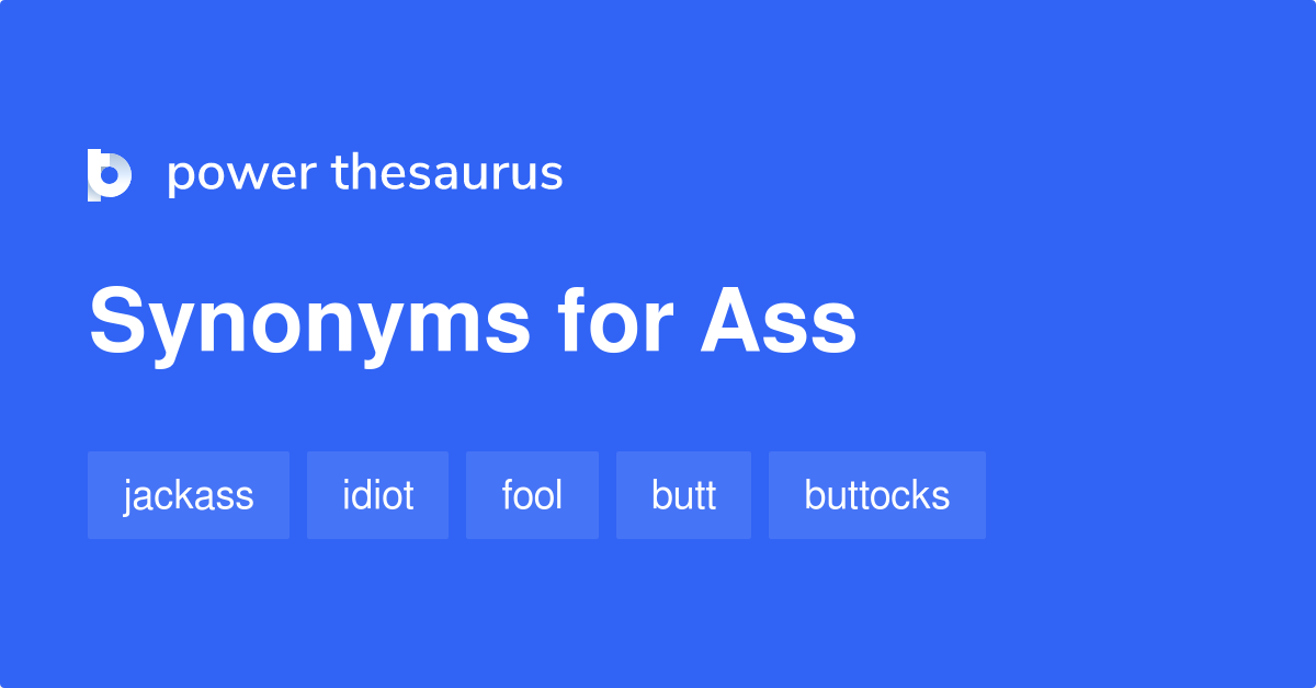 ass synonyms