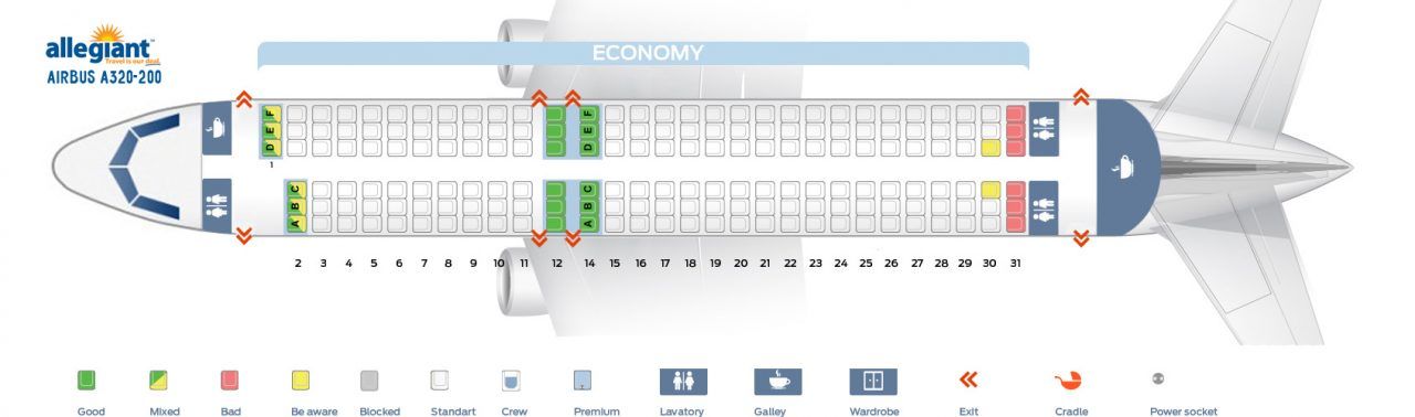 320 airbus seating