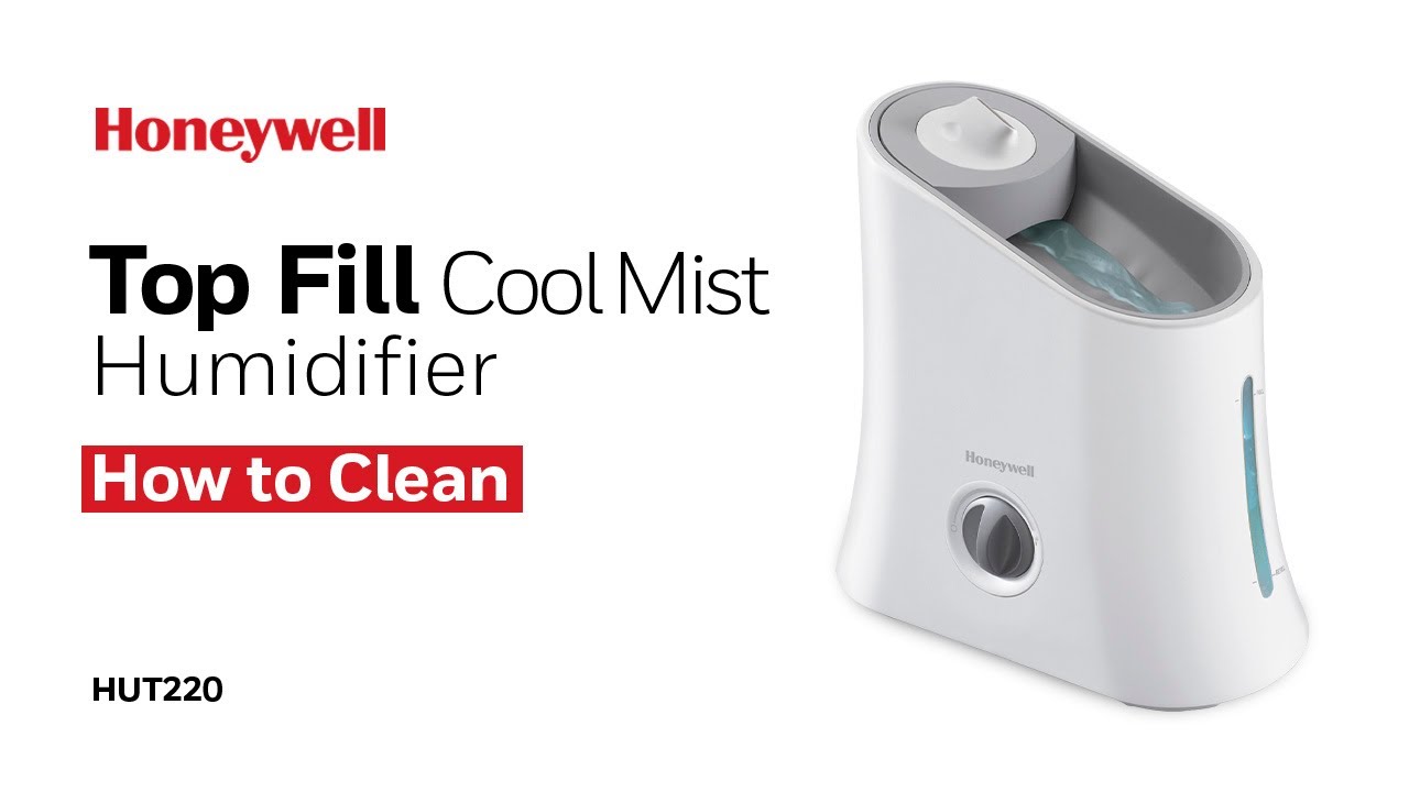 how to clean humidifier honeywell