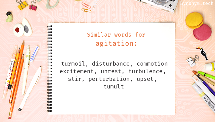 synonym for agitation