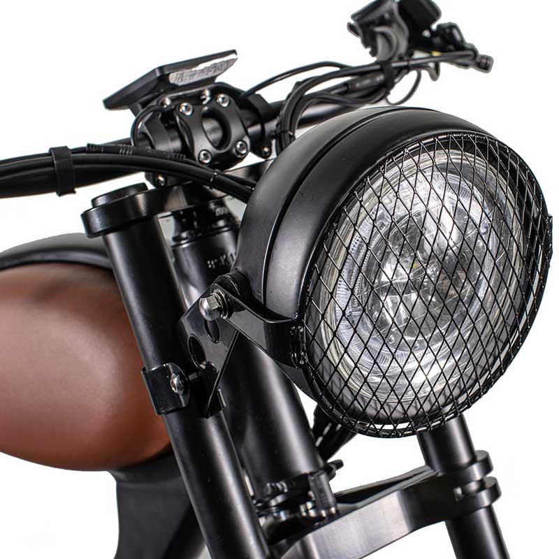 motorcycle headlight grill