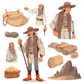 colonist clipart