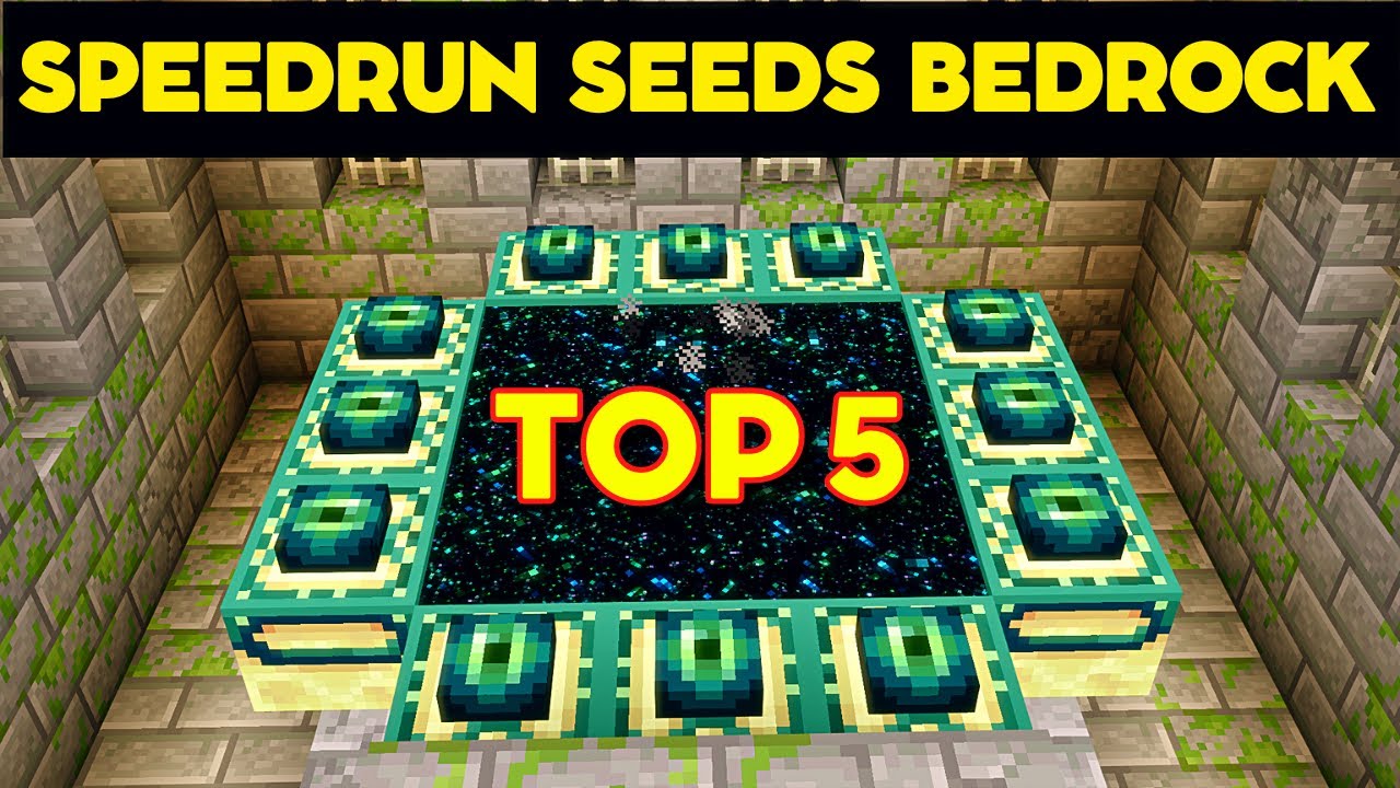 best seed for minecraft speedrun