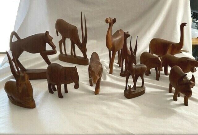 african carved animals