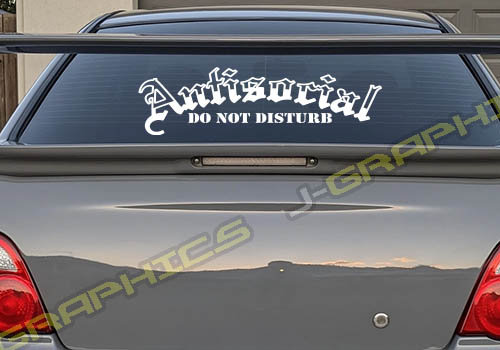 stickers for car rear window