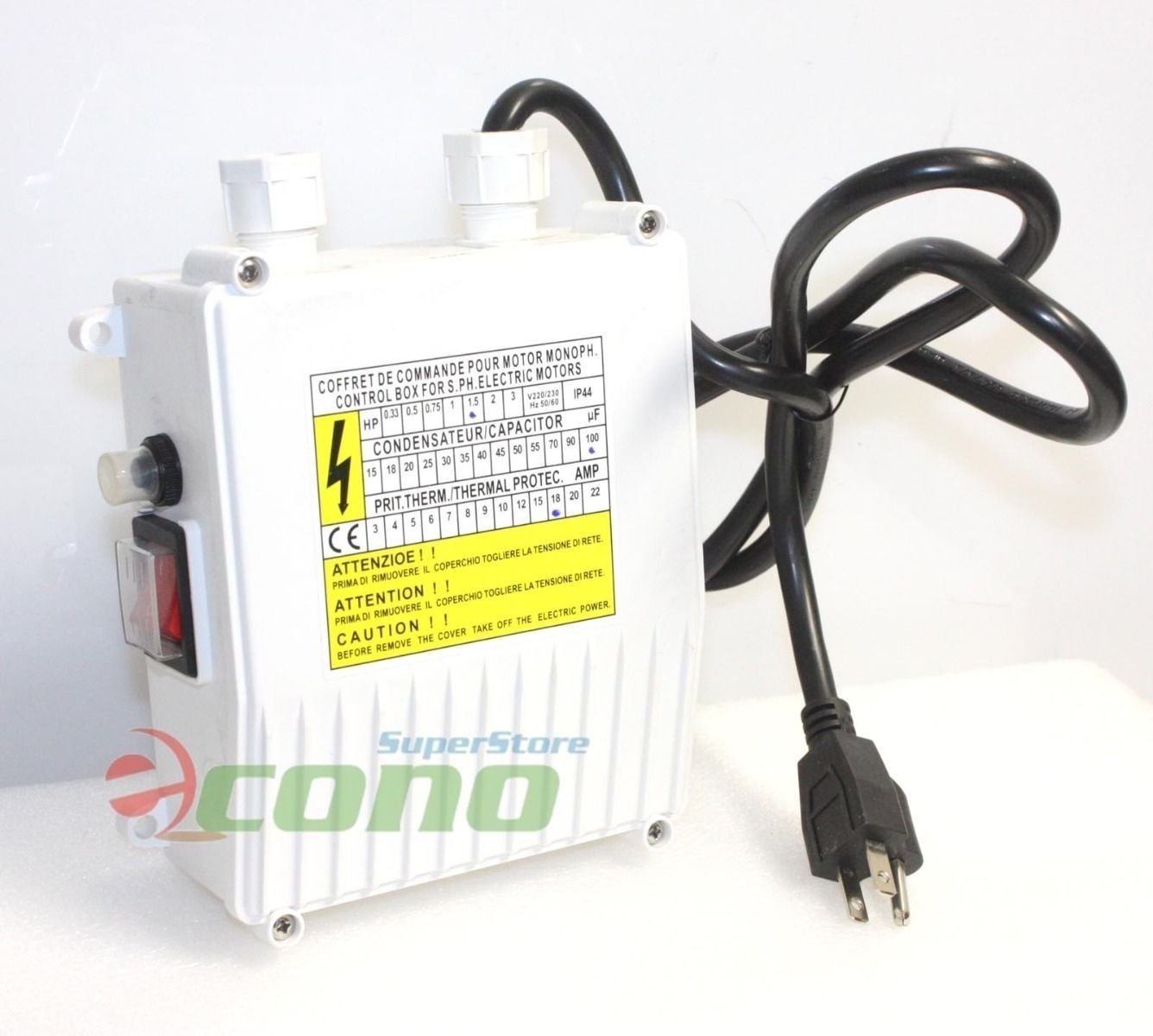 1 hp well pump control box