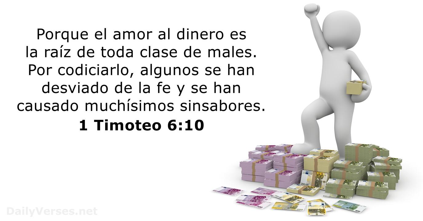 1 timoteo 6 10