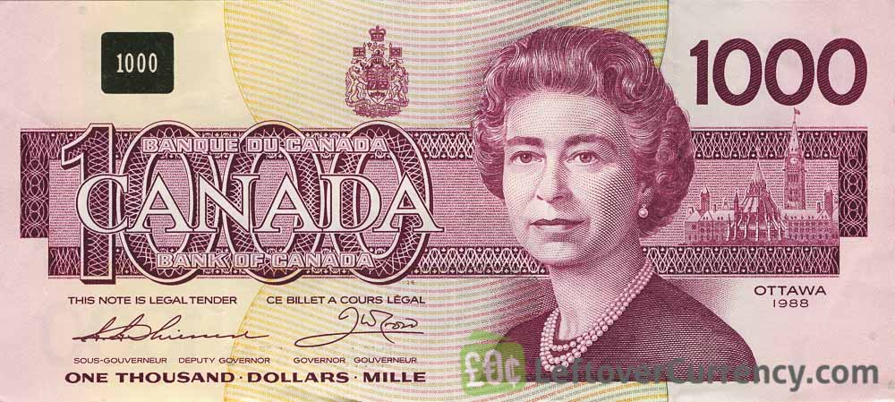 1000 canadian dollars to pesos