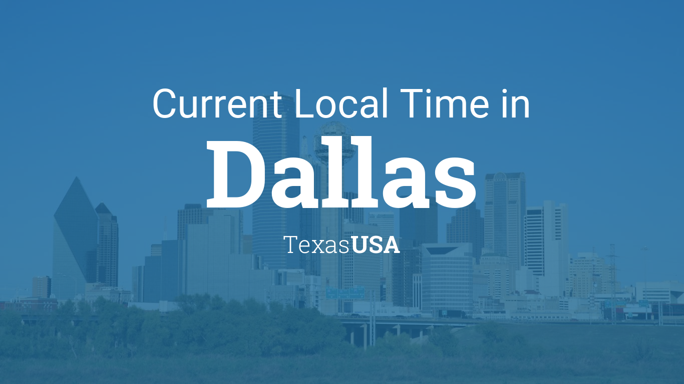 current time for texas