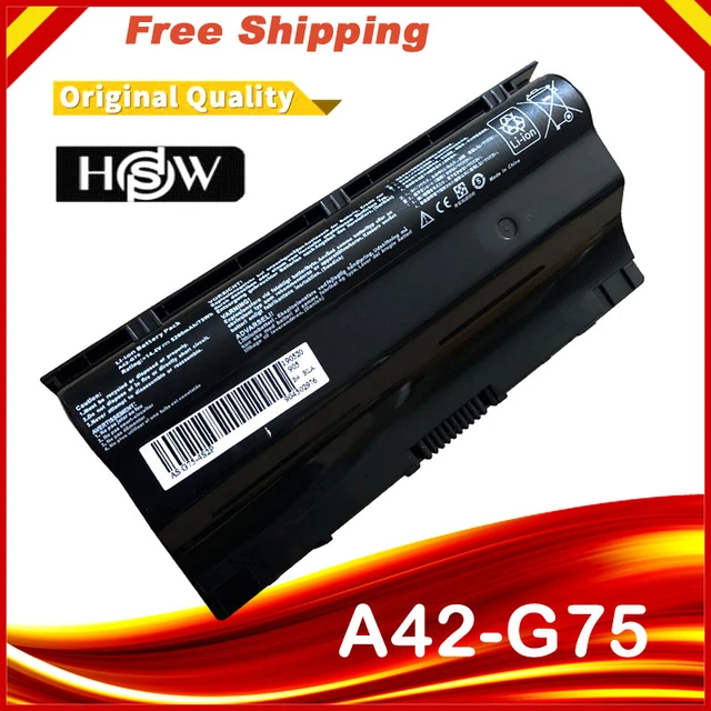 asus g75vw battery