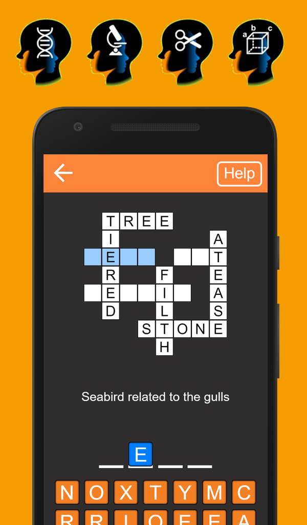 sea bird crossword clue