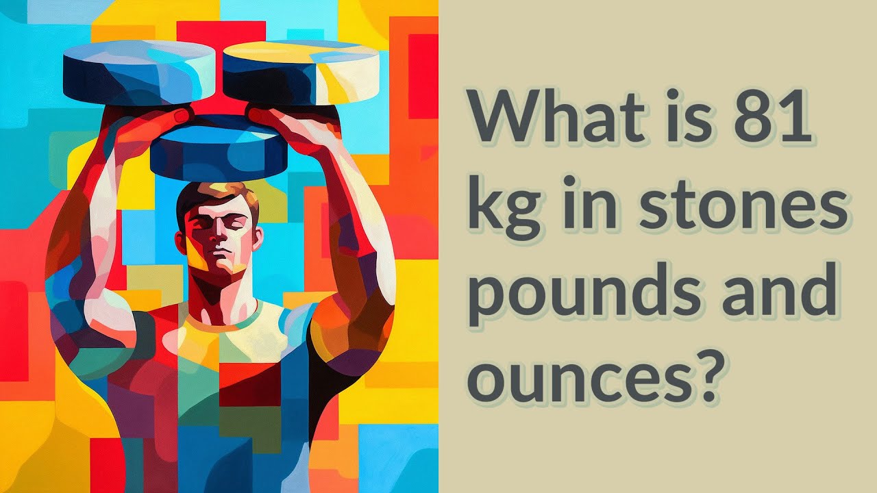 what is 81 kg in pounds