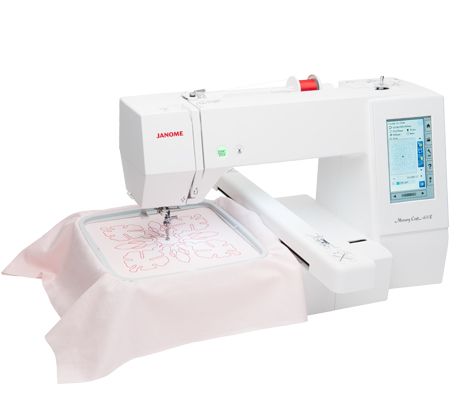 janome 400e embroidery machine