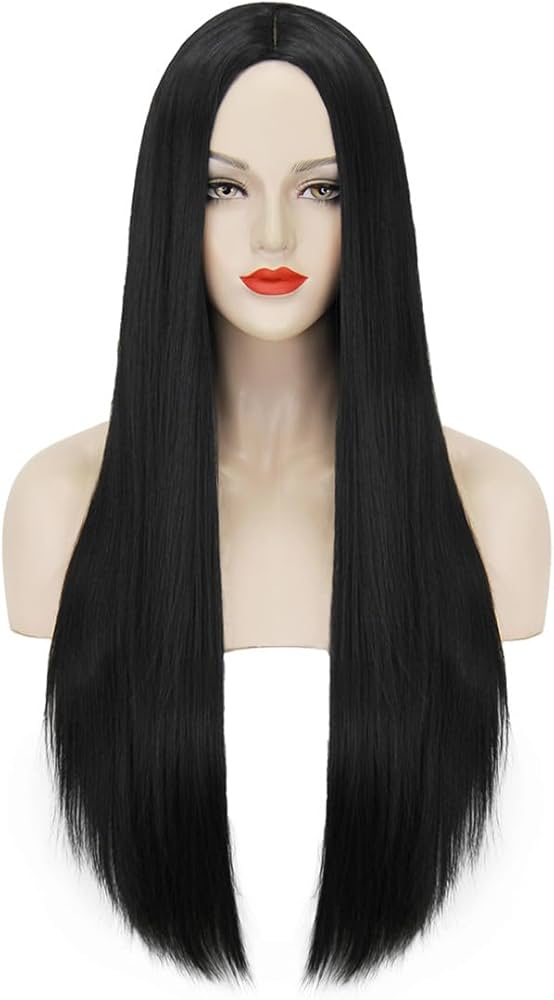 black costume wigs