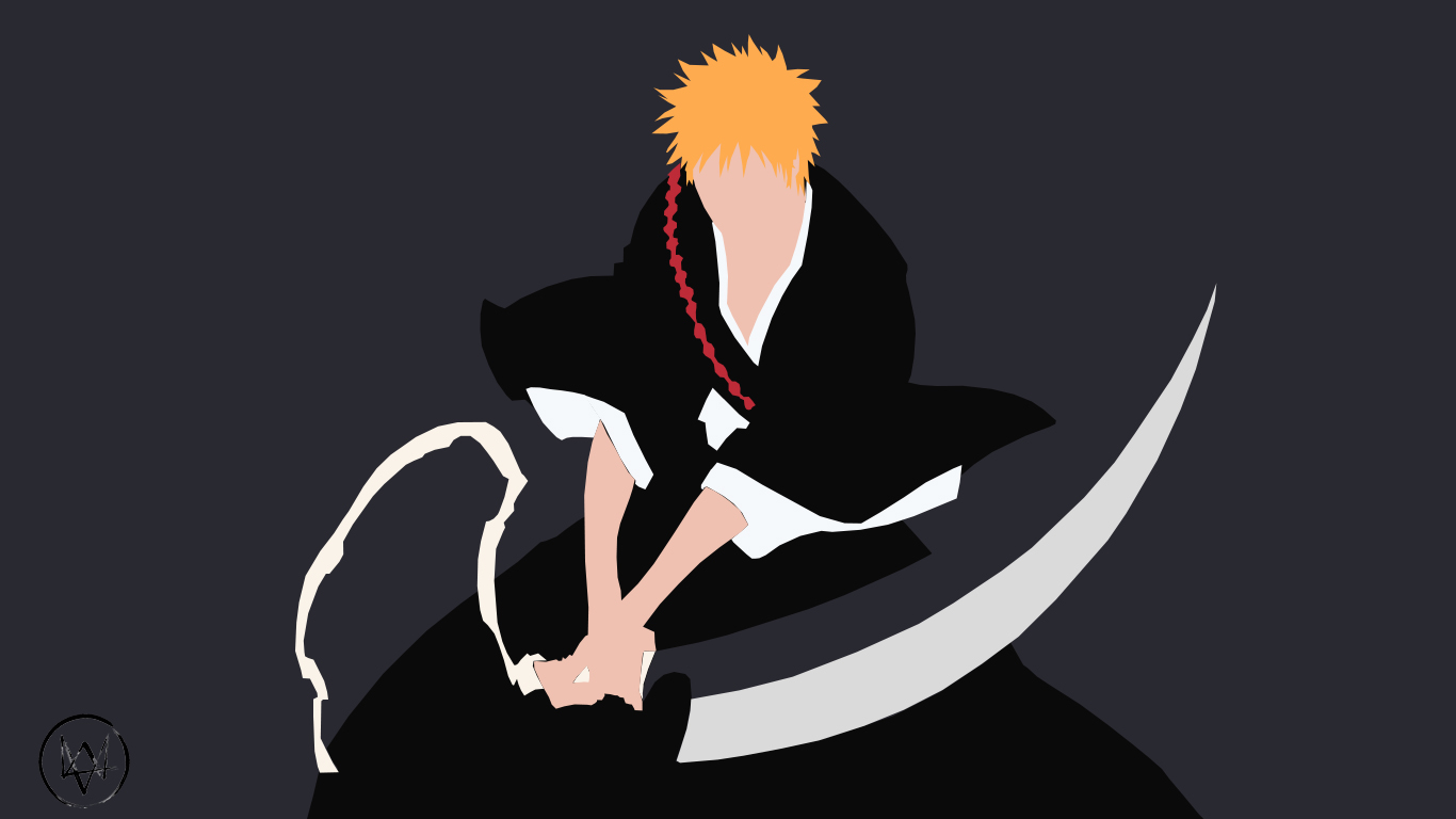 bleach minimalist wallpaper