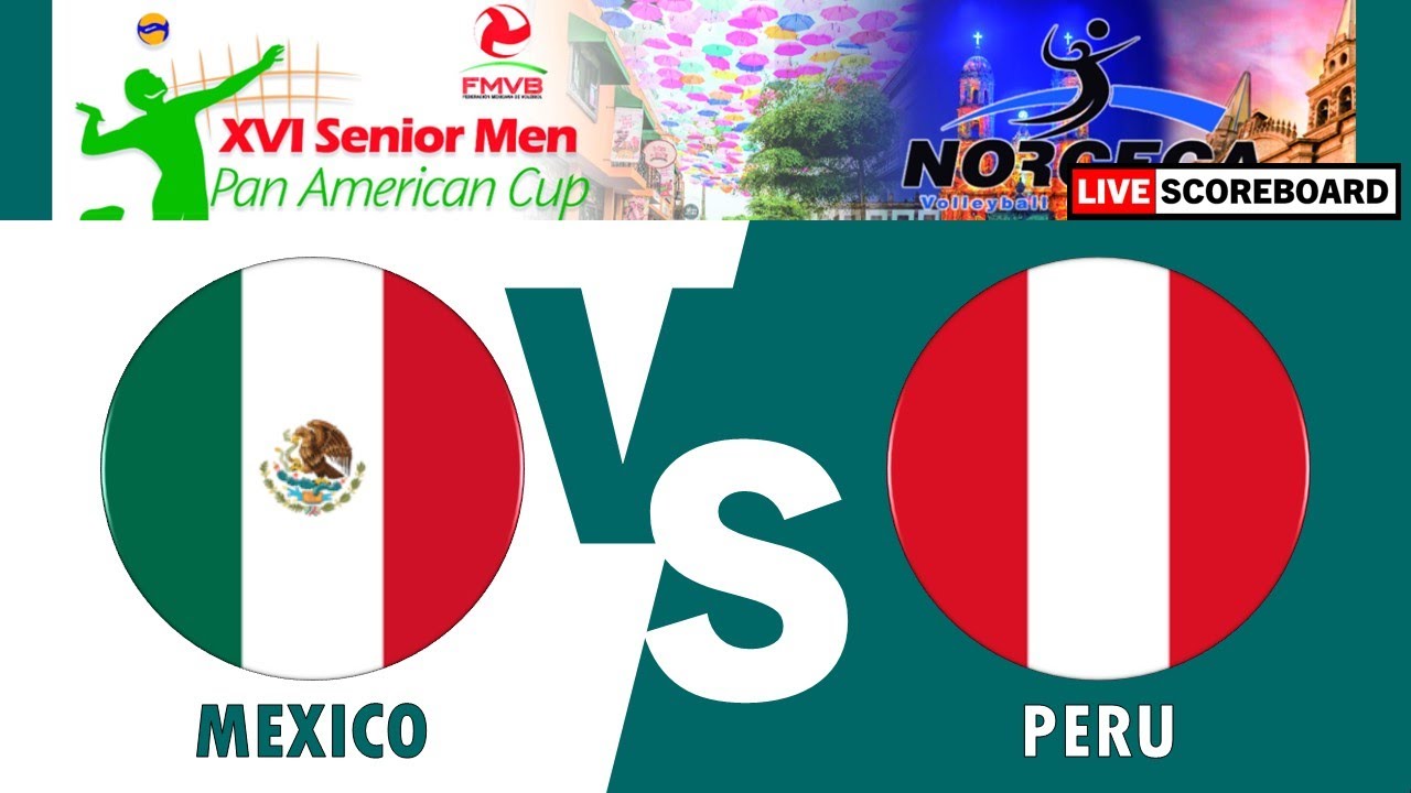 mexico vs peru voleibol
